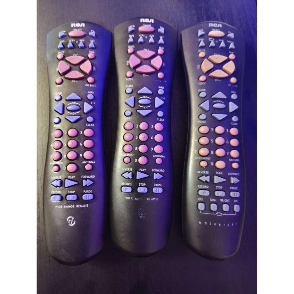 RCA RF D770 D771 1530389 6-DEVICE REMOTE CONTROL